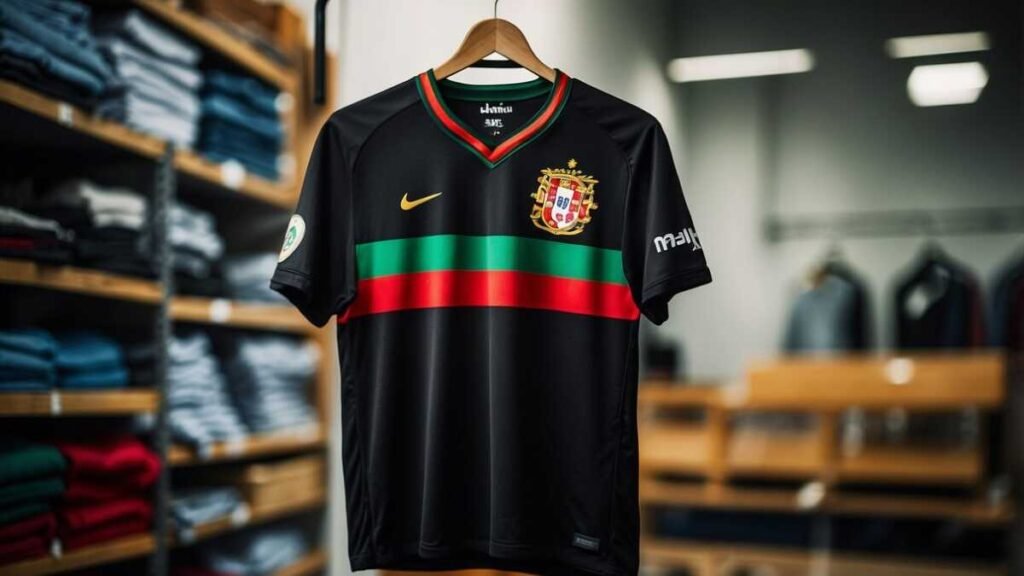Camisa Portugal Preta: Estilo e Paixão para Torcedores