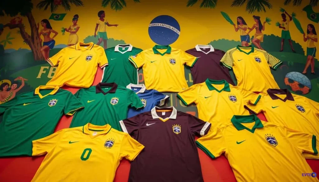 Quais as camisas da seleção brasileira mais bonitas