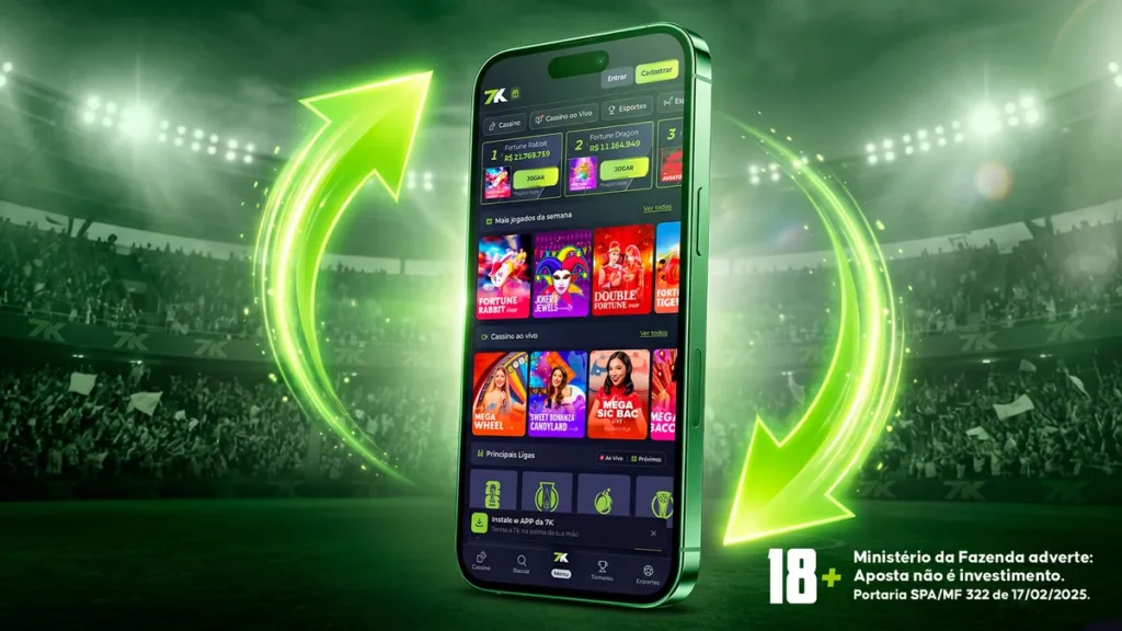 7K Bet no celular: como funciona o app e quais recursos ele oferece?